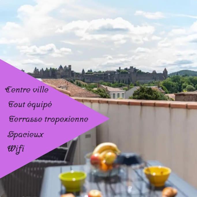 La Majestueuse Cite Carcassonne Exterior foto